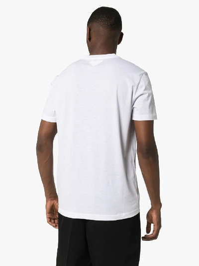 Shop Prada Classic T-shirt Set In 114 - White