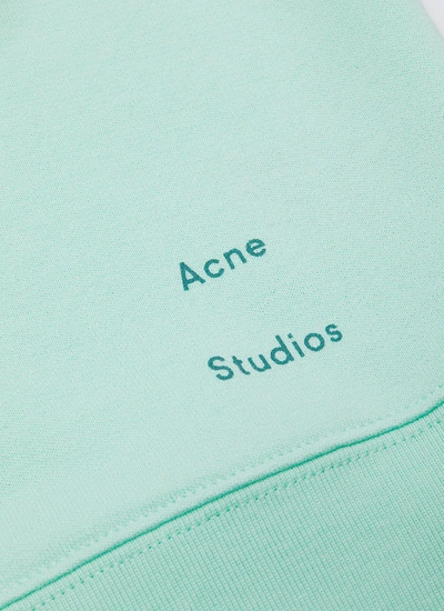 Shop Acne Studios Logo Print Oversized Sweatshirt