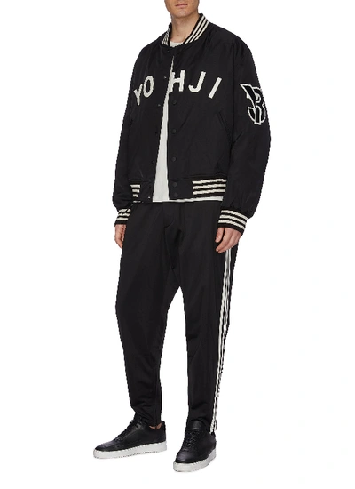 Shop Y-3 3-stripes Outseam Track Pants