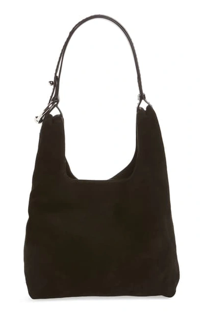 Shop Rebecca Minkoff Karlie Studded Leather Hobo Bag - Black