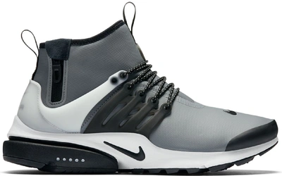 Gimnasia Punto de exclamación Bajo Pre-owned Nike Air Presto Mid Utility Cool Grey In Cool Grey/black-white- volt | ModeSens