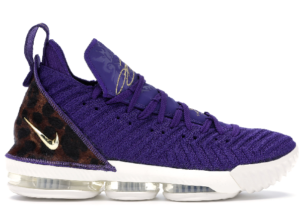 lebron 16 purple and gold