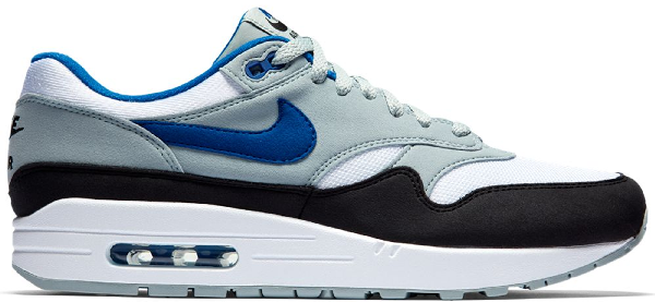 nike air max 1 white gym blue