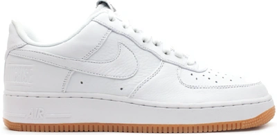 Pre-owned Nike  Air Force 1 Low Finish Your Breakfast In White/white-gum Light Brown