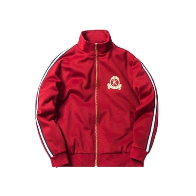 Pre-owned Kith  X Bergdorf Goodman Track Jacket Scarlet Red