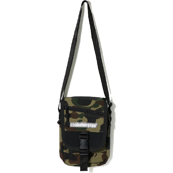bape shoulder bag camo