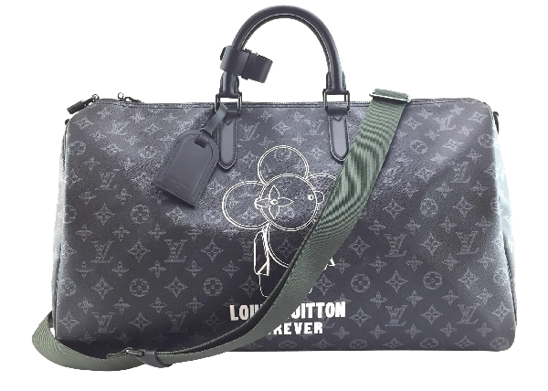 louis vuitton keepall 50 black