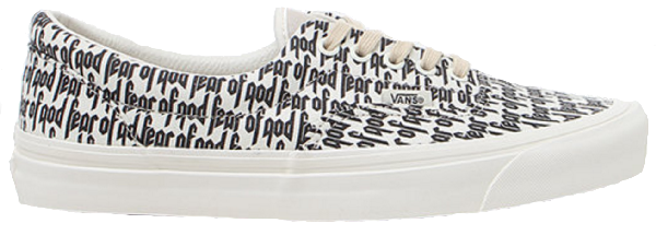 vans era fear of god