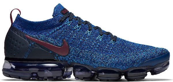nike vapormax flyknit 2 gym blue