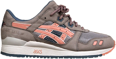 Pre-owned Asics Gel-lyte Iii Ronnie Fieg Flamingo In Grey/salmon | ModeSens