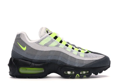 Pre-owned Nike Air Max 95 Og Neon (2015) (women's) In Black/volt-anthracite-cool Grey