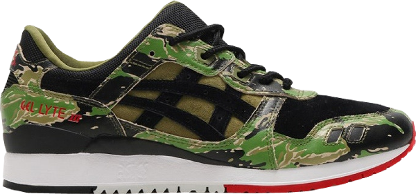 asics camouflage shoes