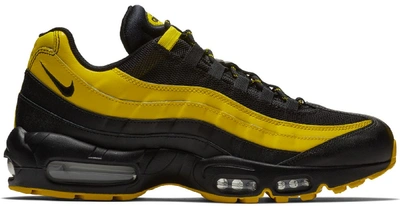 Pre-owned Nike Air Max 95 Frequency Pack In Black/black-tour Yellow-white |  ModeSens