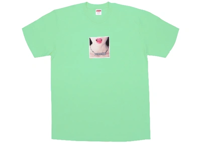 Pre-owned Supreme  Necklace Tee Mint