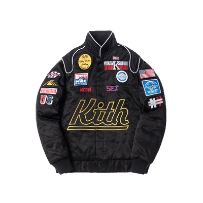 Pre-owned Kith  Racing Jacket Black