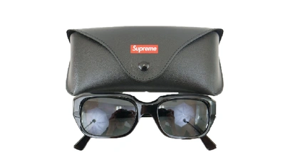 Pre-owned Supreme  Booker Sunglasses Black