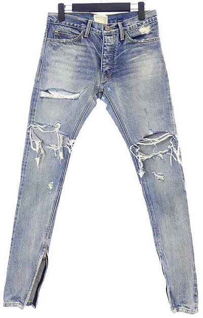 Pre-owned Fear Of God Second Batch Vintage Indigo 