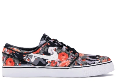 Pre-owned Nike Sb Stefan Janoski Zoom Digi Floral Orange In  Multi-color/black-mandarin | ModeSens