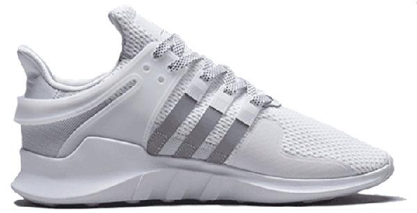 Pre Owned Adidas Originals Adidas Eqt Support Adv 91 16 Art Basel In White Metallic Silver Modesens