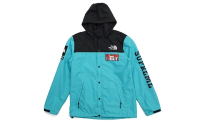 Pre-owned Supreme The North Face Expedition Coaches Jacket Teal