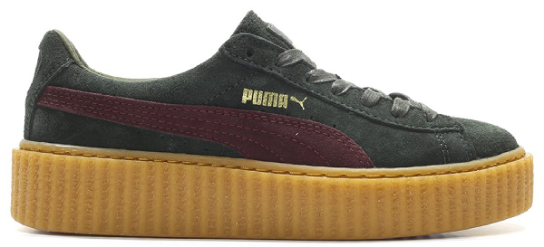 puma creepers bordeaux