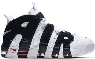 Pre-owned Nike  Air More Uptempo Scottie Pippen In White/black-university Red