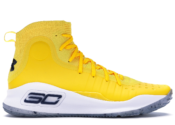 curry 4 blue and yellow