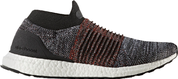 ultra boost laceless black and white