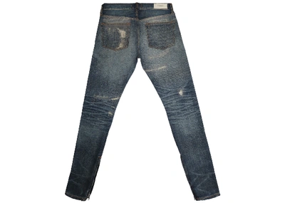 Pre-owned Fear Of God  Essentials Skinny Taper Denim Jeans Indigo