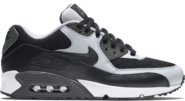 nike air max 90 black wolf grey