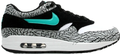 Pre-owned Nike Air Max 1 Atmos Elephant (2007) In Black/clear Jade-white |  ModeSens