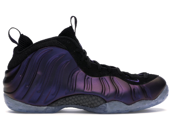 black varsity purple foamposite