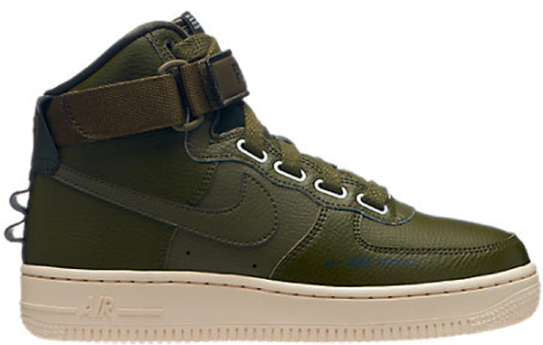 nike air force 1 low utility olive canvas