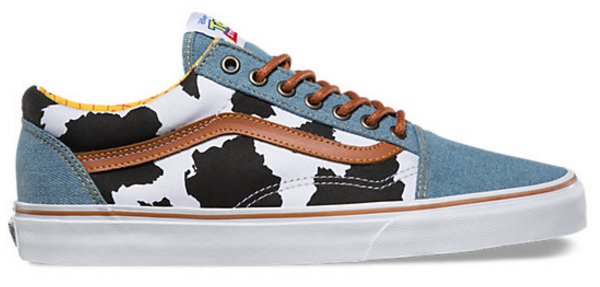 toy story vans woody old skool