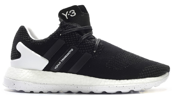 Pre Owned Adidas Originals Y 3 Pureboost Zg Knit Black In Core Black White Core Black Modesens