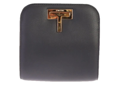 Pre-owned Tom Ford Shoulder Bag Box Smooth Mini Black