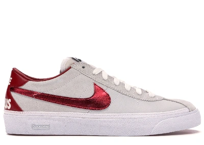 Pre-owned Nike  Sb Bruin Supreme Varsity Red In White/varsity Red