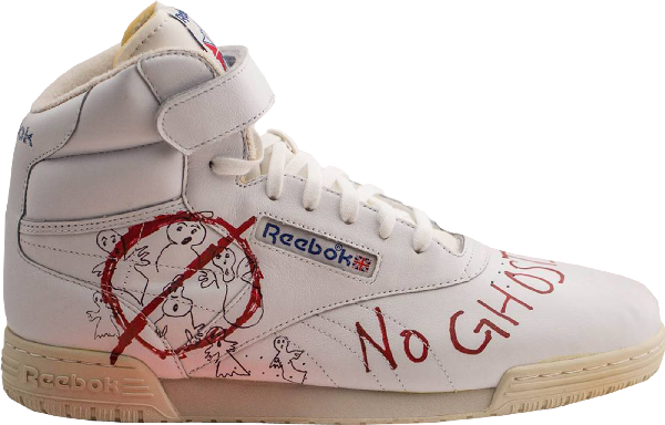 Pre-Owned Reebok Ex-o-fit Clean Hi Bait 