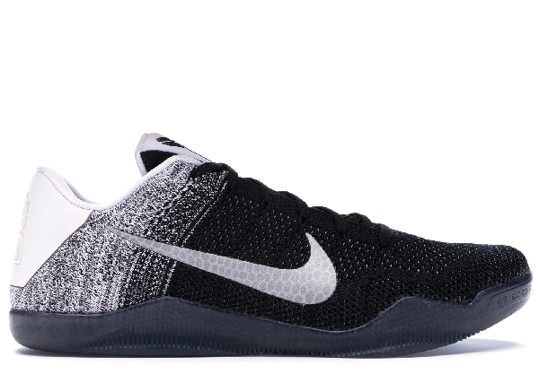 kobe 11 black white