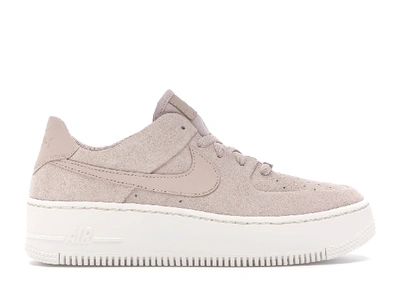 Pre-owned Nike Air Force 1 Sage Low Particle Beige (women's) In Particle Beige/particle Beige-phantom