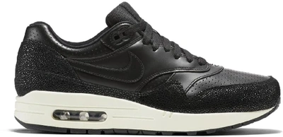 Pre-owned Nike Air Max 1 Stingray Pack In Black/black-black-sea Glass |  ModeSens