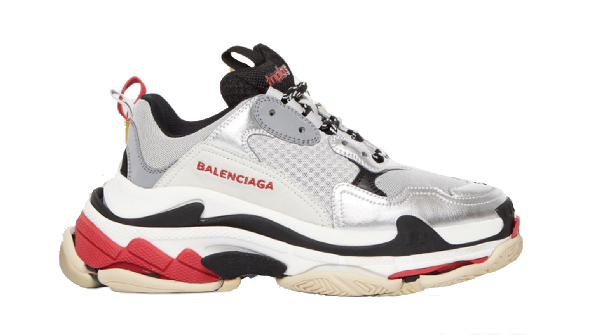 Giay Balenciaga Triple S mau xam trang Shopee