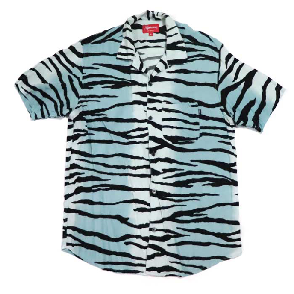 Pre-owned Supreme Tiger Stripe Rayon 