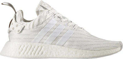 Pre-owned Adidas Originals Adidas Nmd R2 Vintage White (women's) In Clear  Granite/vintage White/footwear White | ModeSens