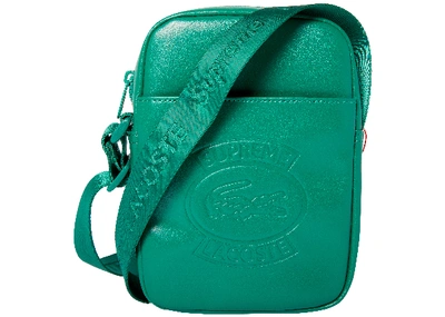 Pre-owned Supreme Lacoste Shoulder Bag Green | ModeSens