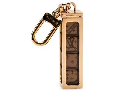 Pre-owned Supreme Louis Vuitton X  Dice Key Chain Brass