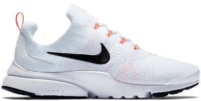 Pre-owned Nike Presto Fly Just Do It Pack White In White/black-total Orange  | ModeSens