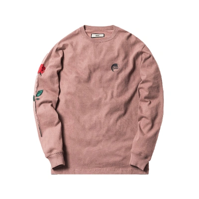 Pre-owned Kith Peace Force L/s Tee Mauve
