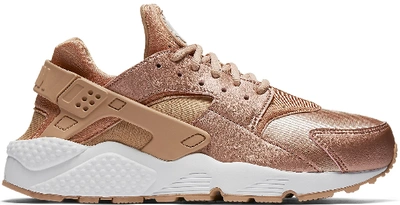 Pre-owned Nike Air Huarache Run Rose Gold (women's) In Metallic Red Bronze/elemental  Gold | ModeSens