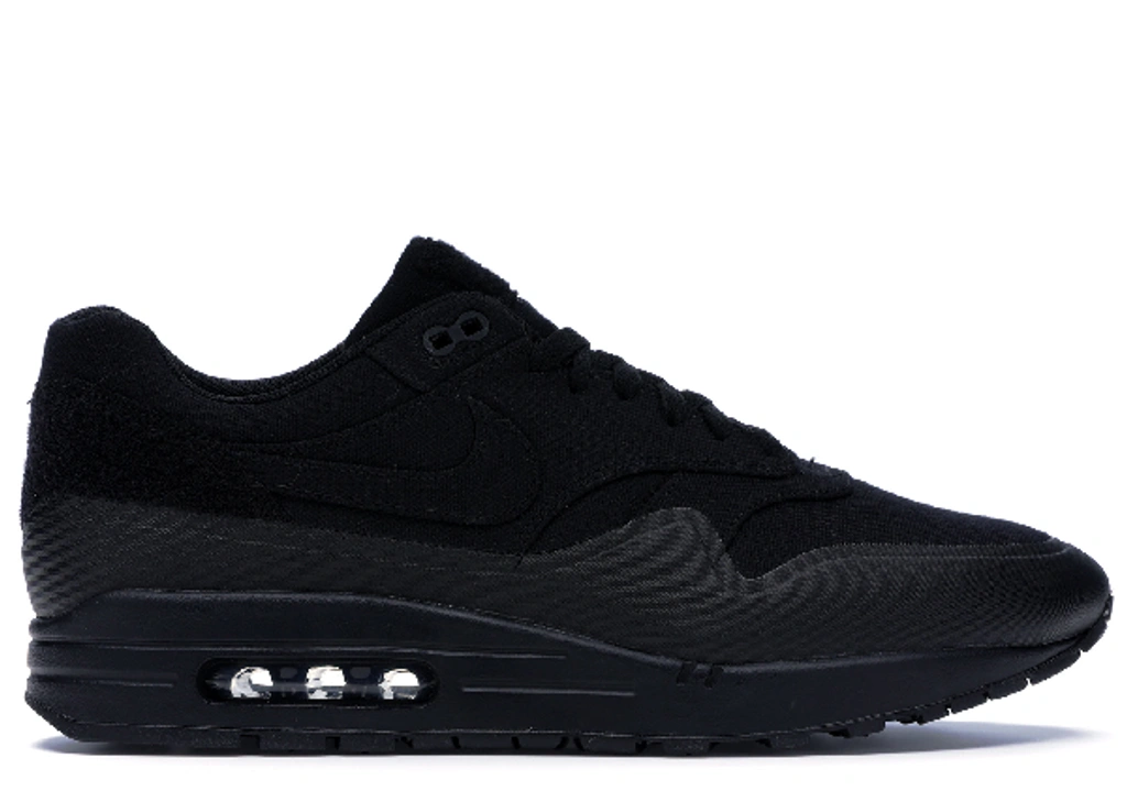 Nike air max 1 patch black discount